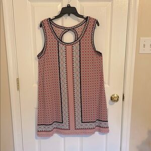 Max Edition Brown Sleeveless Midi Dress